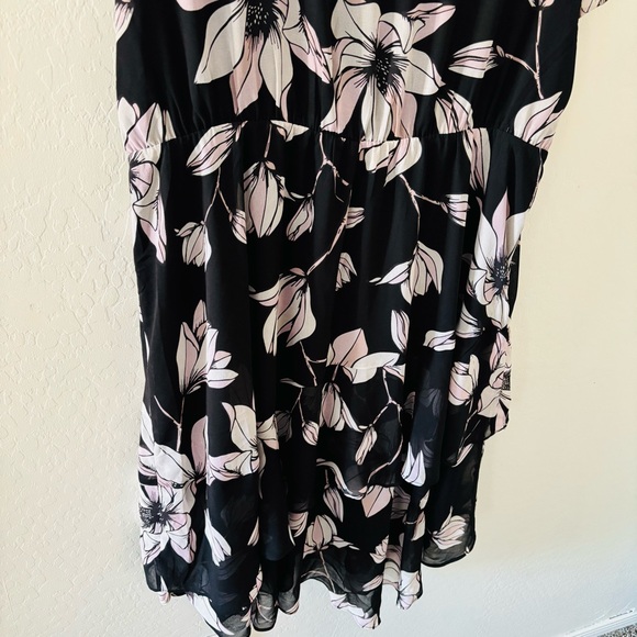 Estelle Azalea Black Floral Midi Dress - Picture 12 of 12